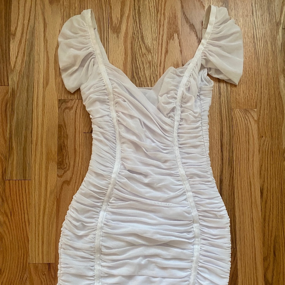 Oh Polly White Mini Dress